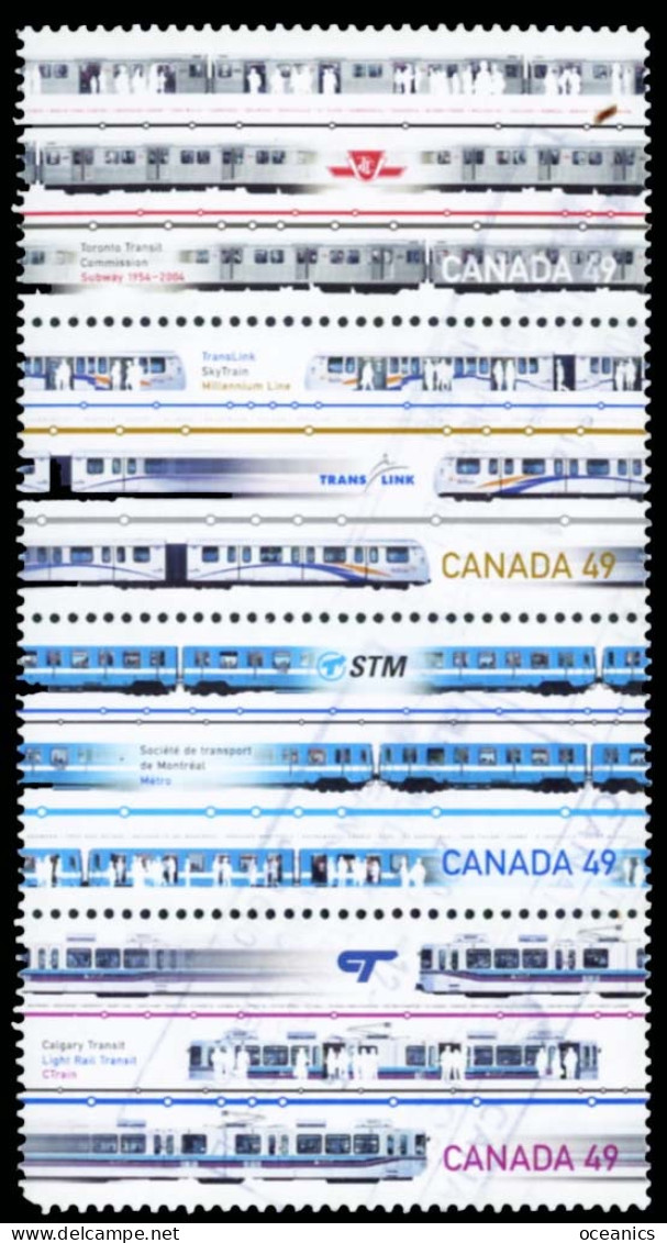 Canada (Scott No.2031a - Transport Urbain / Urban Ytansit) (o) - Oblitérés