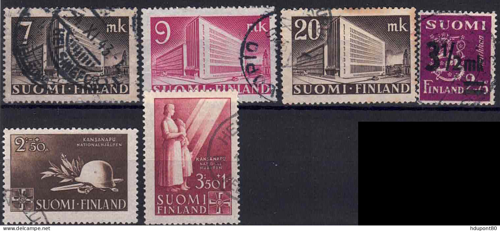 YT 265 à 270 - Used Stamps