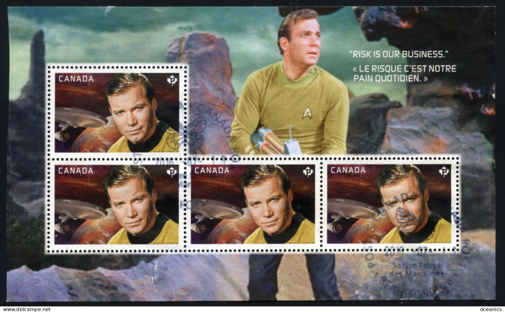 Canada (Scott No.2912f - Star Trek) (o) Used - Used Stamps