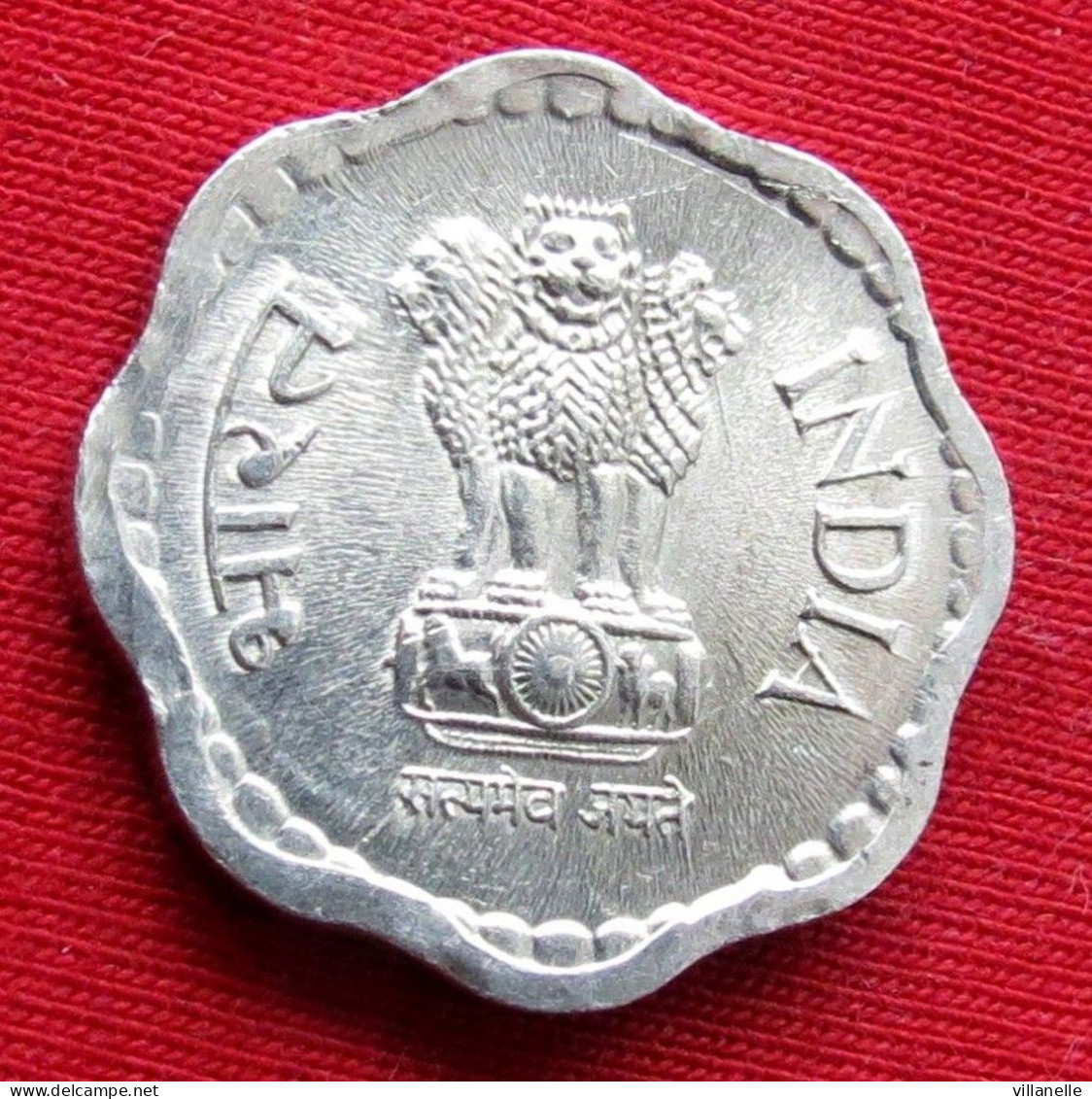 India 10 Paise 1984 B KM# 39 *VT Inde Indien Indies Indie - Inde