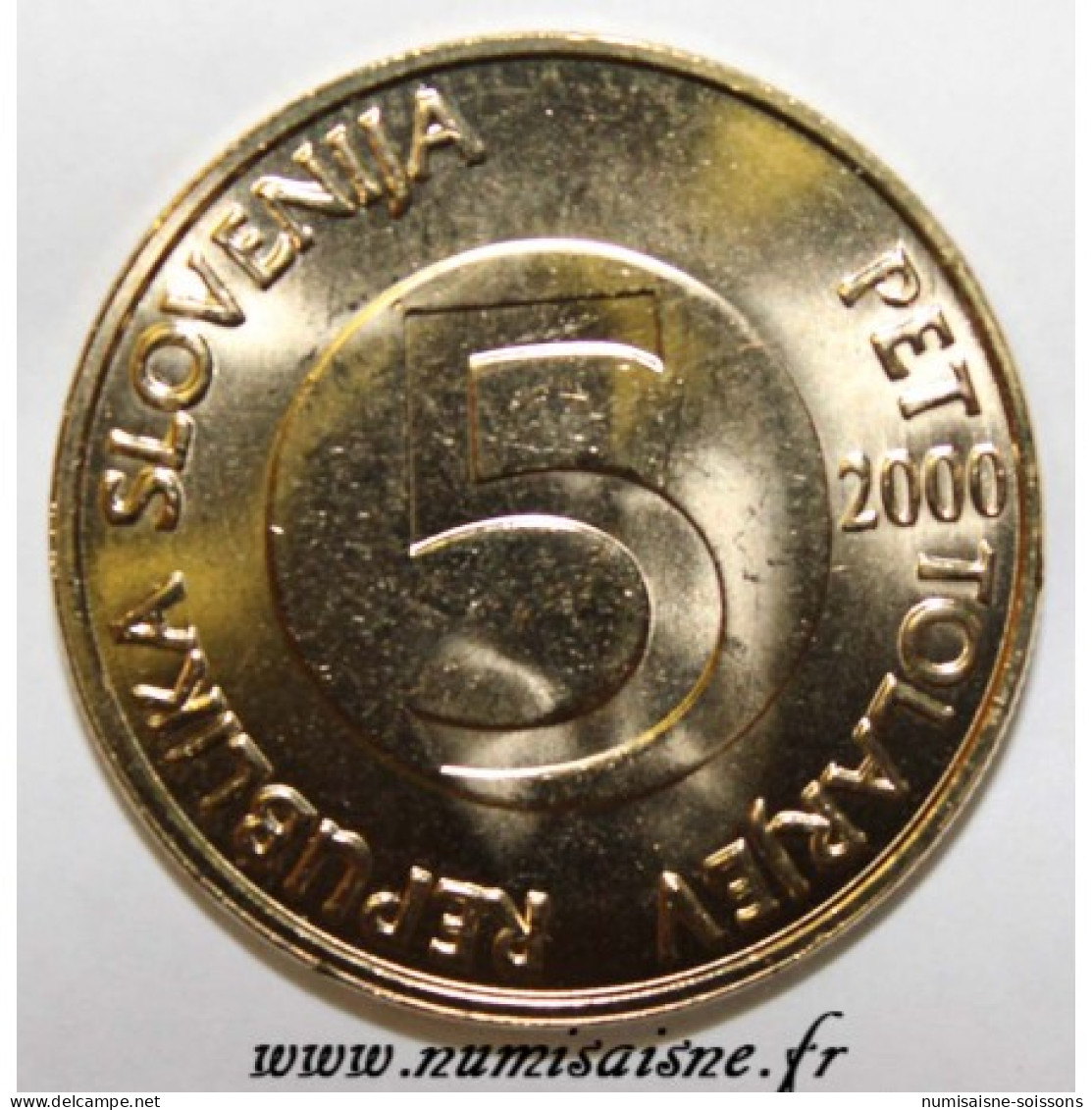 SLOVENIE - KM 6 - 5 TOLARJEV 2000 - SPL - Slovénie