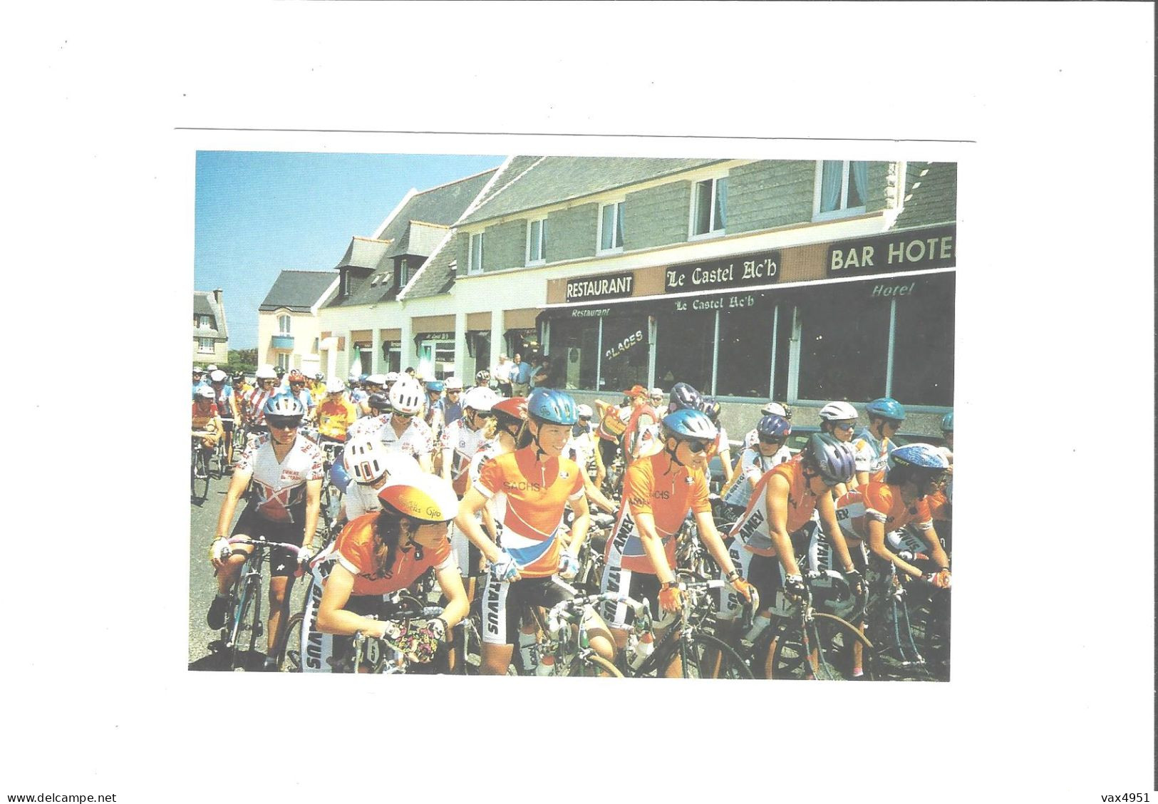 PLOUGUERNEAU   DEPART TOUR INTERNATIONAL FEMININ DU FINISTERE  THEME  CYCLISME  ***     A SAISIR **** - Plouguerneau