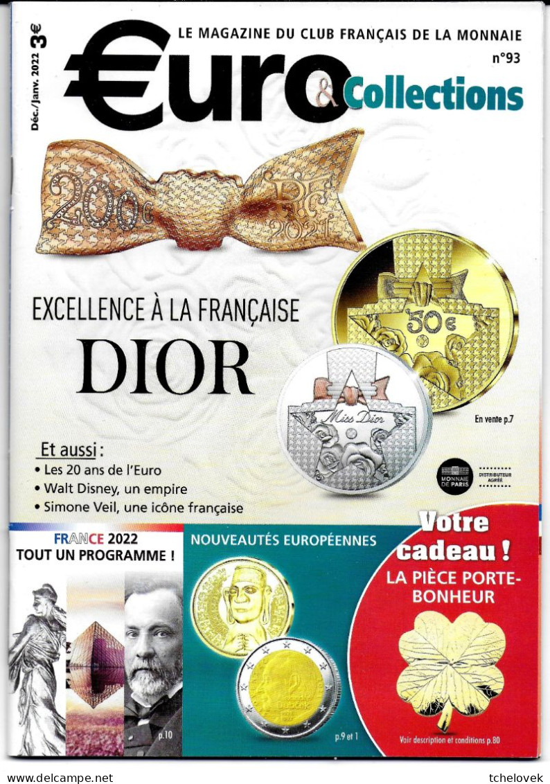 (Livres). Euro Et Collections N° 92. JO 2024 & 93 Dior - Livres & Logiciels