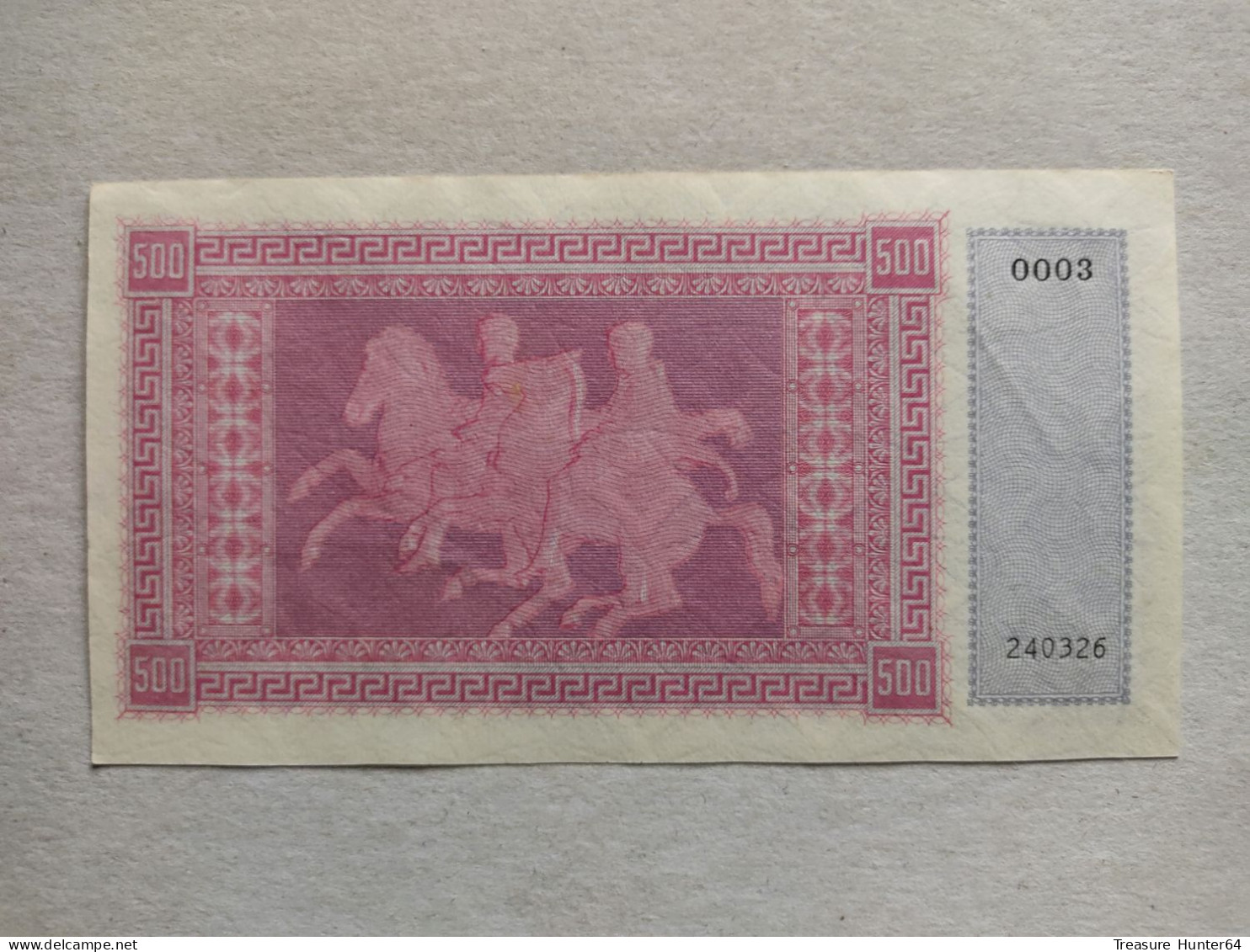 Greece, 500 Drachmai 1941, Isole Jonie Banknote, UNC - Greece