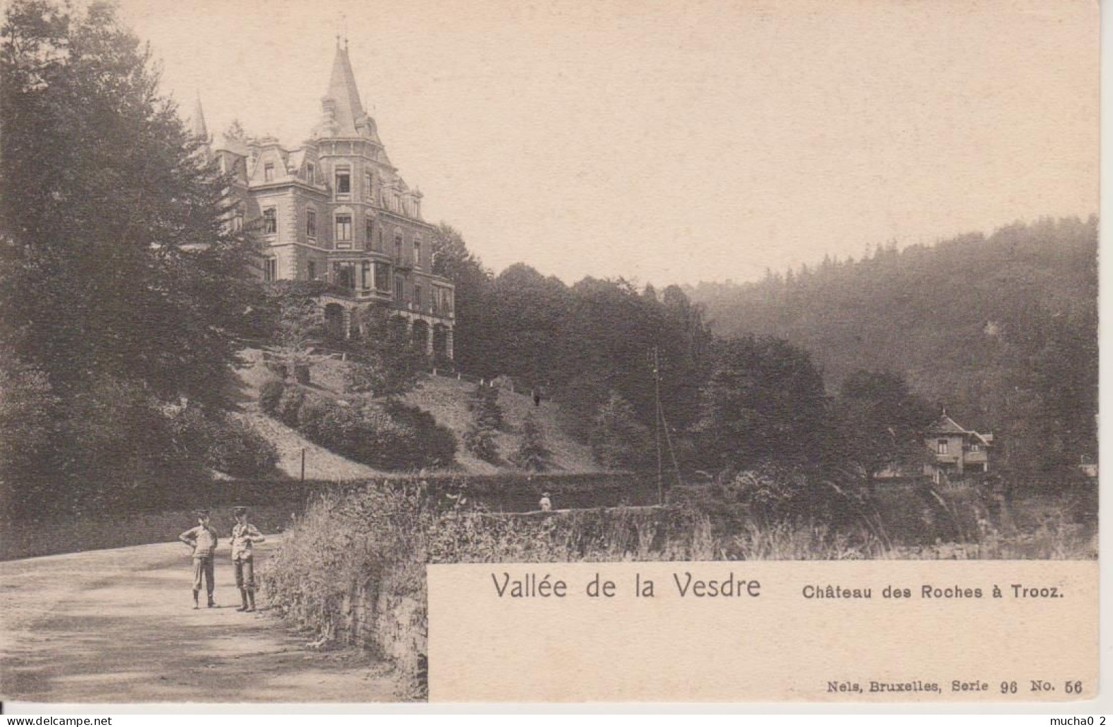 VALLEE DE LA VESDRE - CHATEAU DES ROCHES A TROOZ - NELS SERIE 96 N° 56 - Trooz