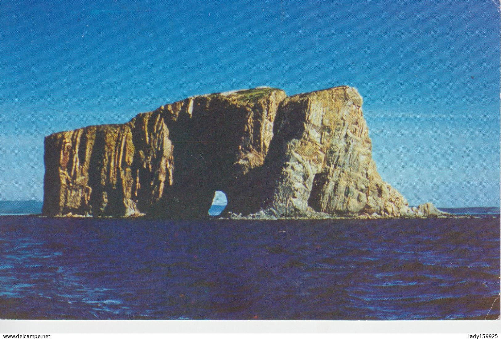 Rocher Percé Percé Québec Canada  Photo Pris De La Mer    2 Sc - Percé