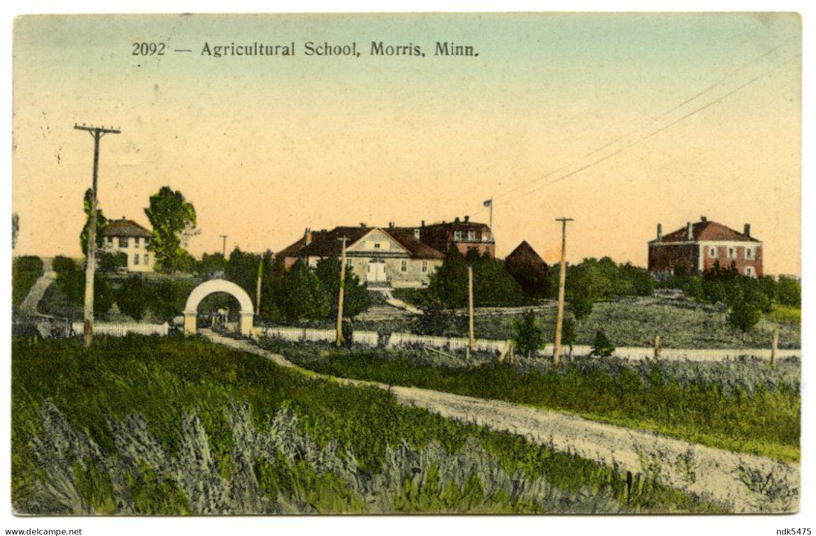 US : MINNESOTA - MORRIS, AGRCULTURAL SCHOOL / DONNELLY (HANSEN) - Autres & Non Classés