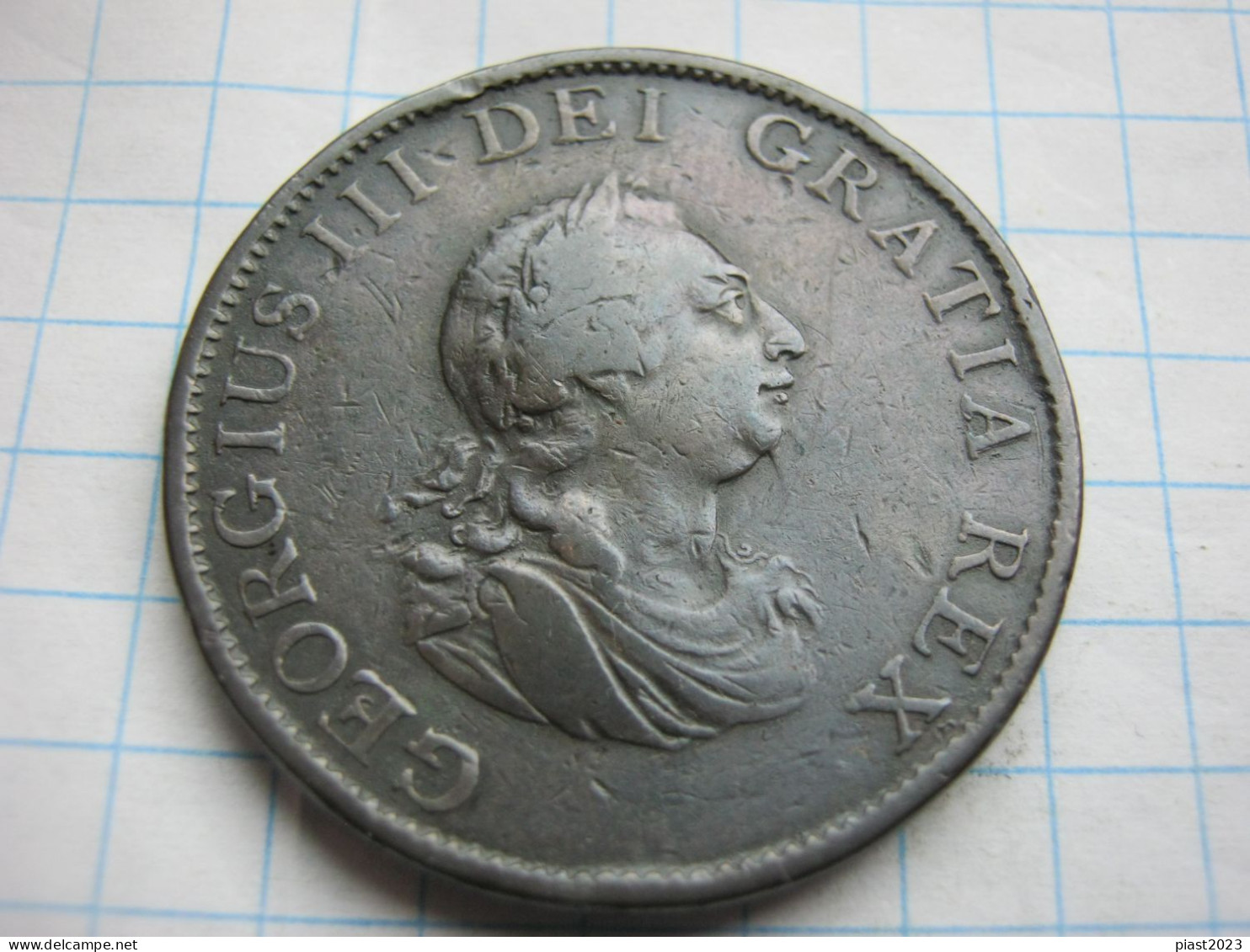 Great Britain 1/2 Penny 1799 - B. 1/2 Penny