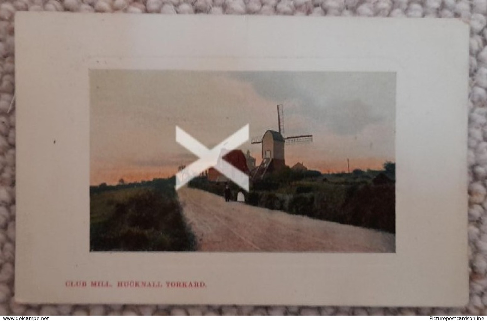 CLUB MILL HUCKNALL TORKARD OLD COLOUR POSTCARD NOTTINGHAMSHIRE - Otros & Sin Clasificación