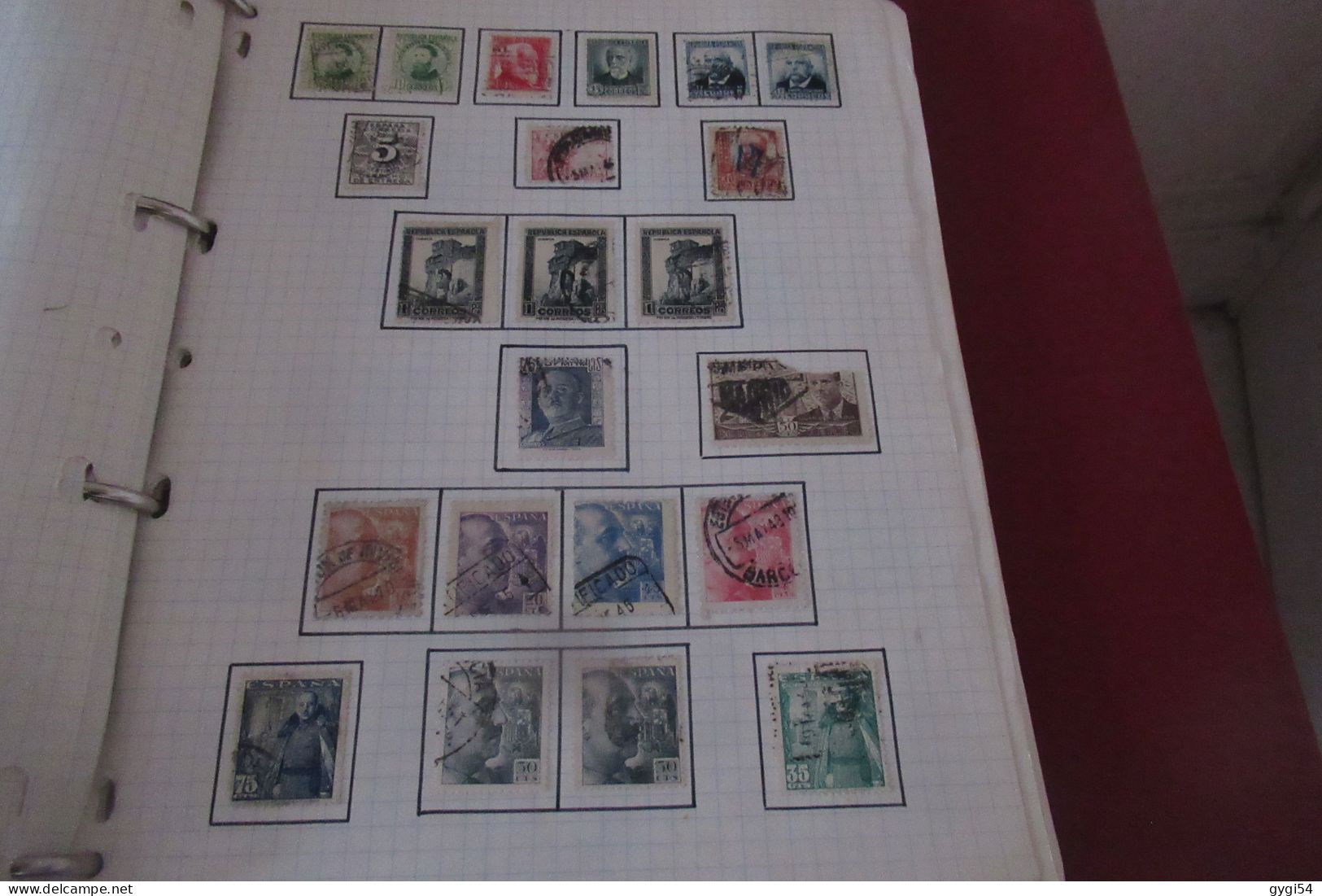 ESPAGNE  LOT TIMBRES Et  LETTRES - Collections