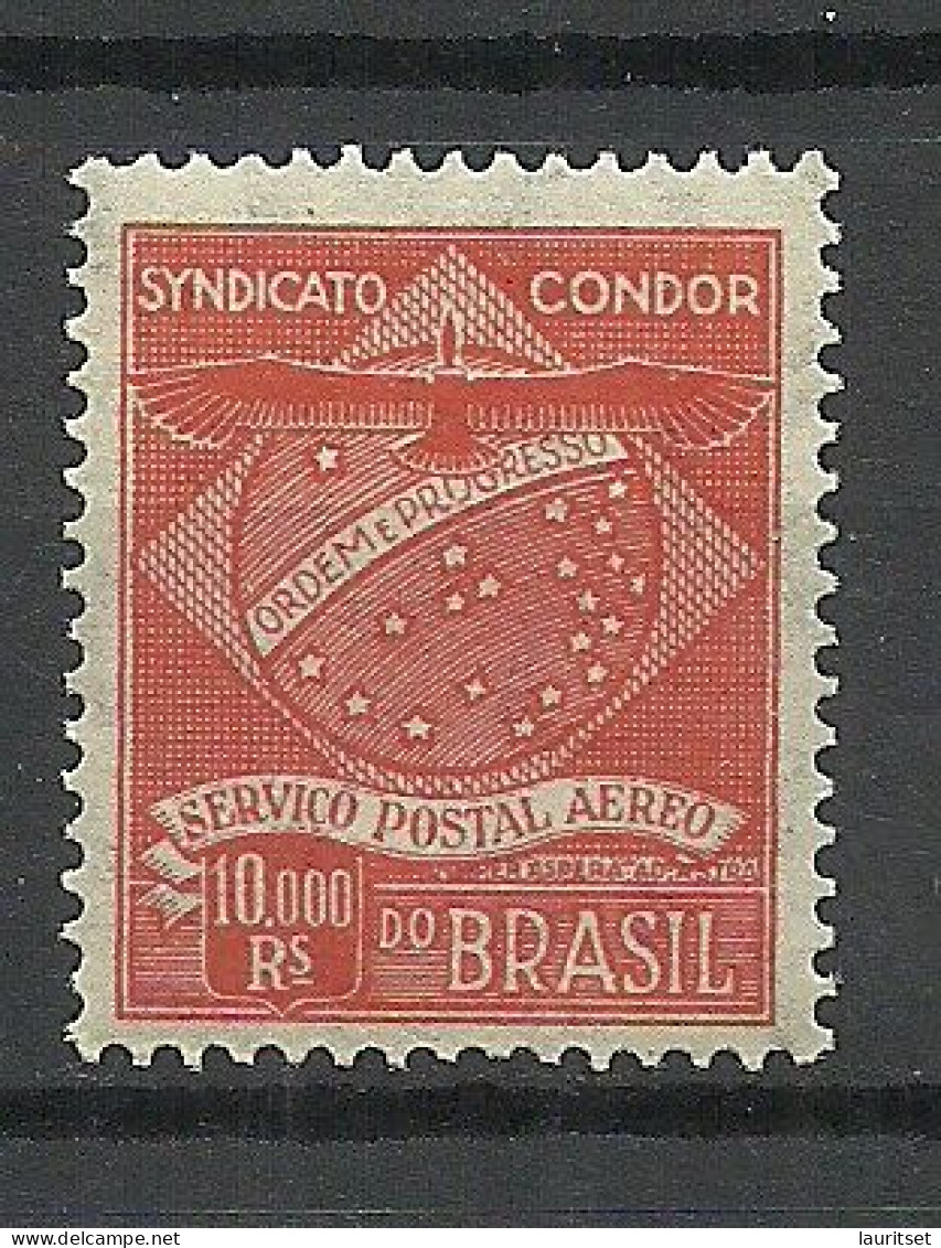 BRAZIL Brazilia 1927 CONDOR Privatfluggesellschaft Aviation Company Michel C 7 MNH - Posta Aerea (società Private)