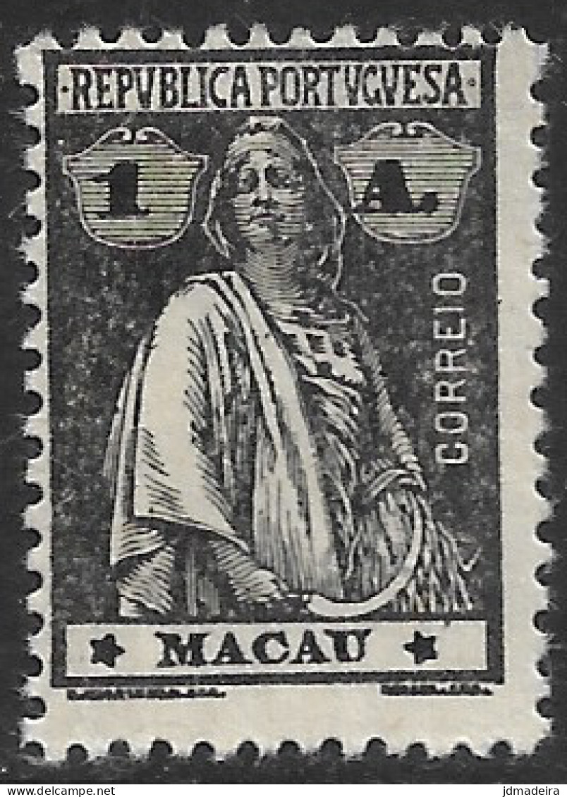 Macao Macau – 1913 Ceres Type 1 Avo Mint Stamp - Nuovi