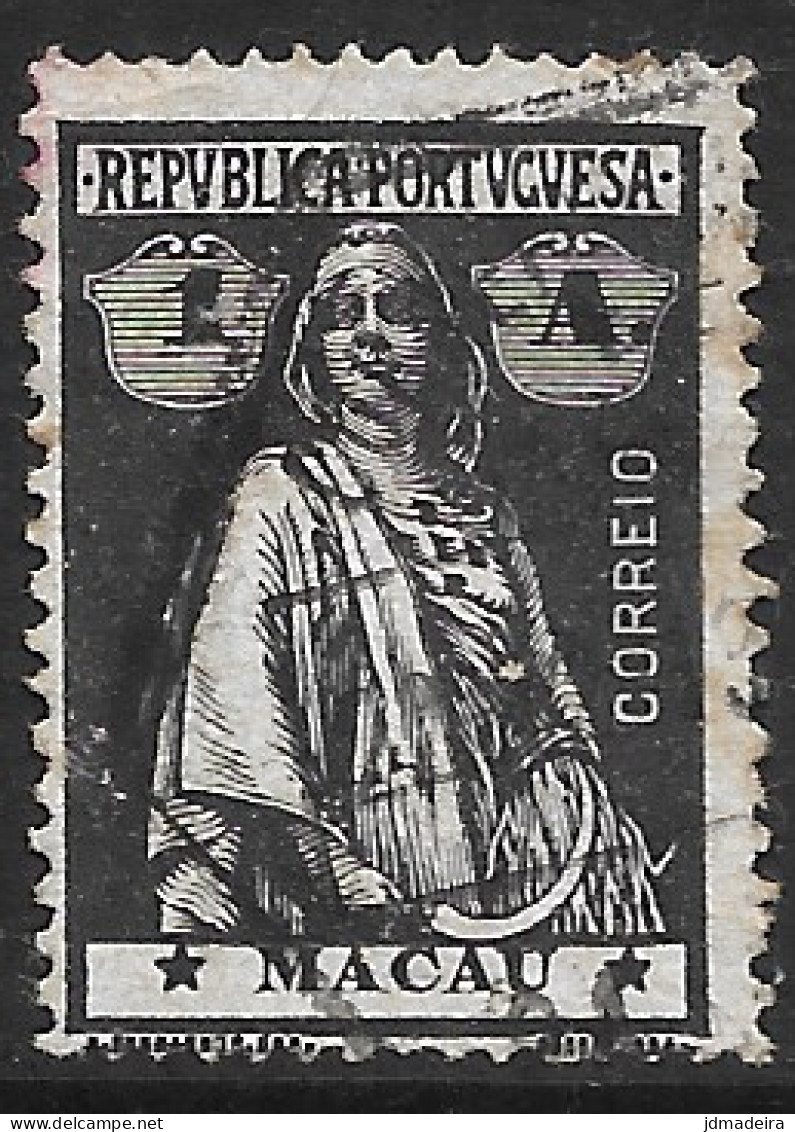 Macao Macau – 1913 Ceres Type 1 Avo Used Stamp - Oblitérés