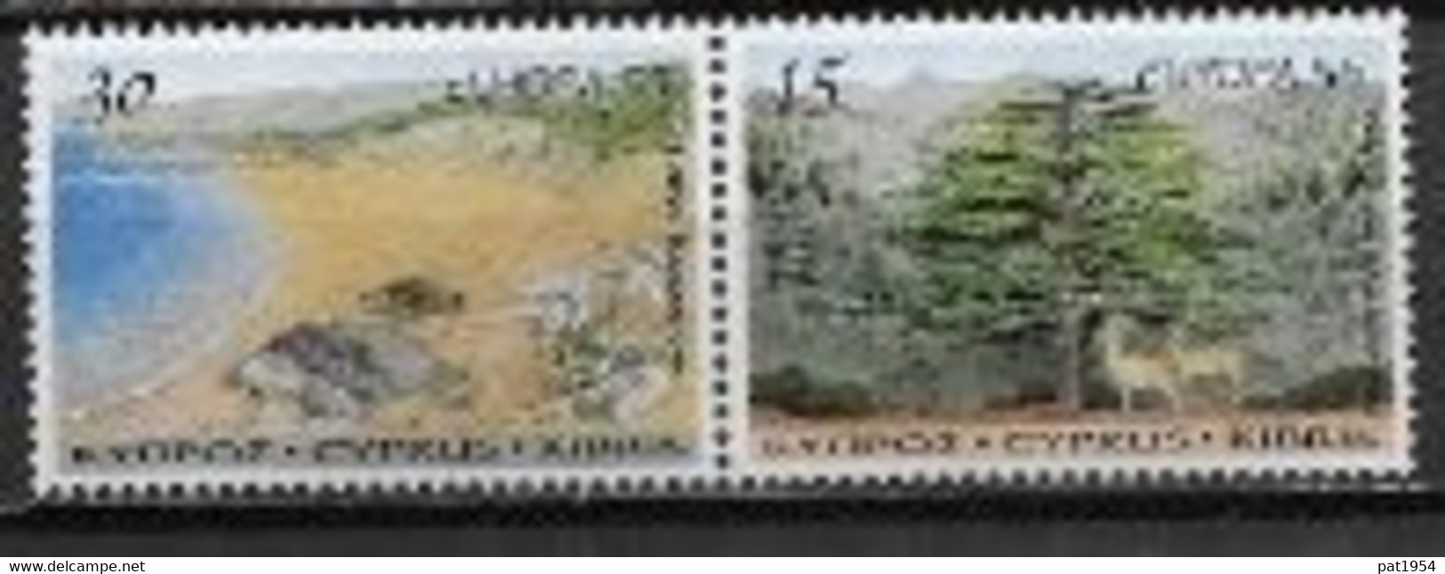 Chypre 1999 N° 934/935 Neufs Europa Réserves Et Parcs Naturels - 1999