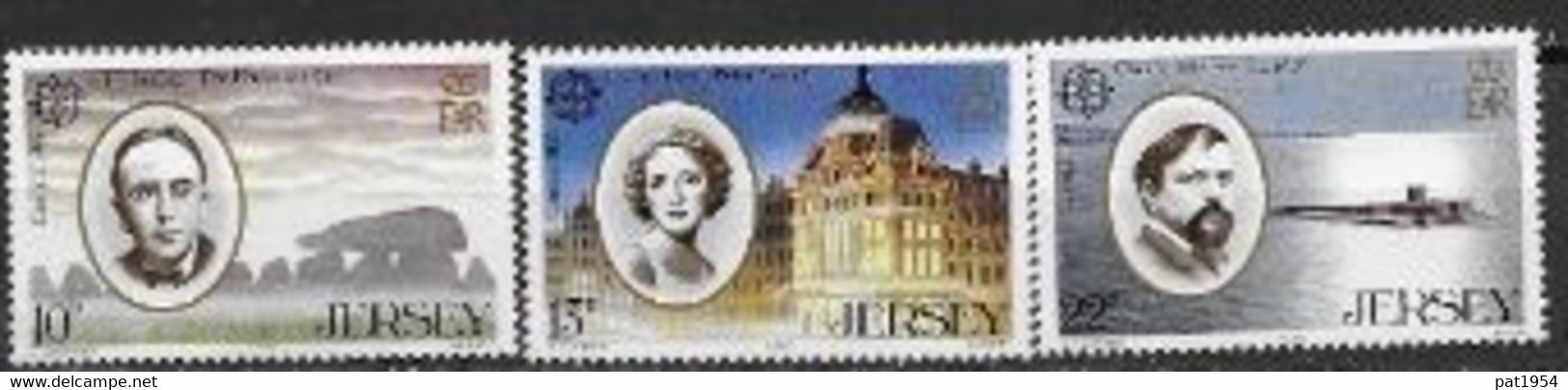 Jersey 1985 N° 341/343 Neufs Europa Musique - 1985