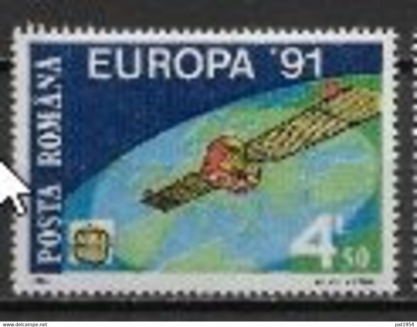 Roumanie 1991 N° 3932 Europa L'Europe Et L'espace - 1991