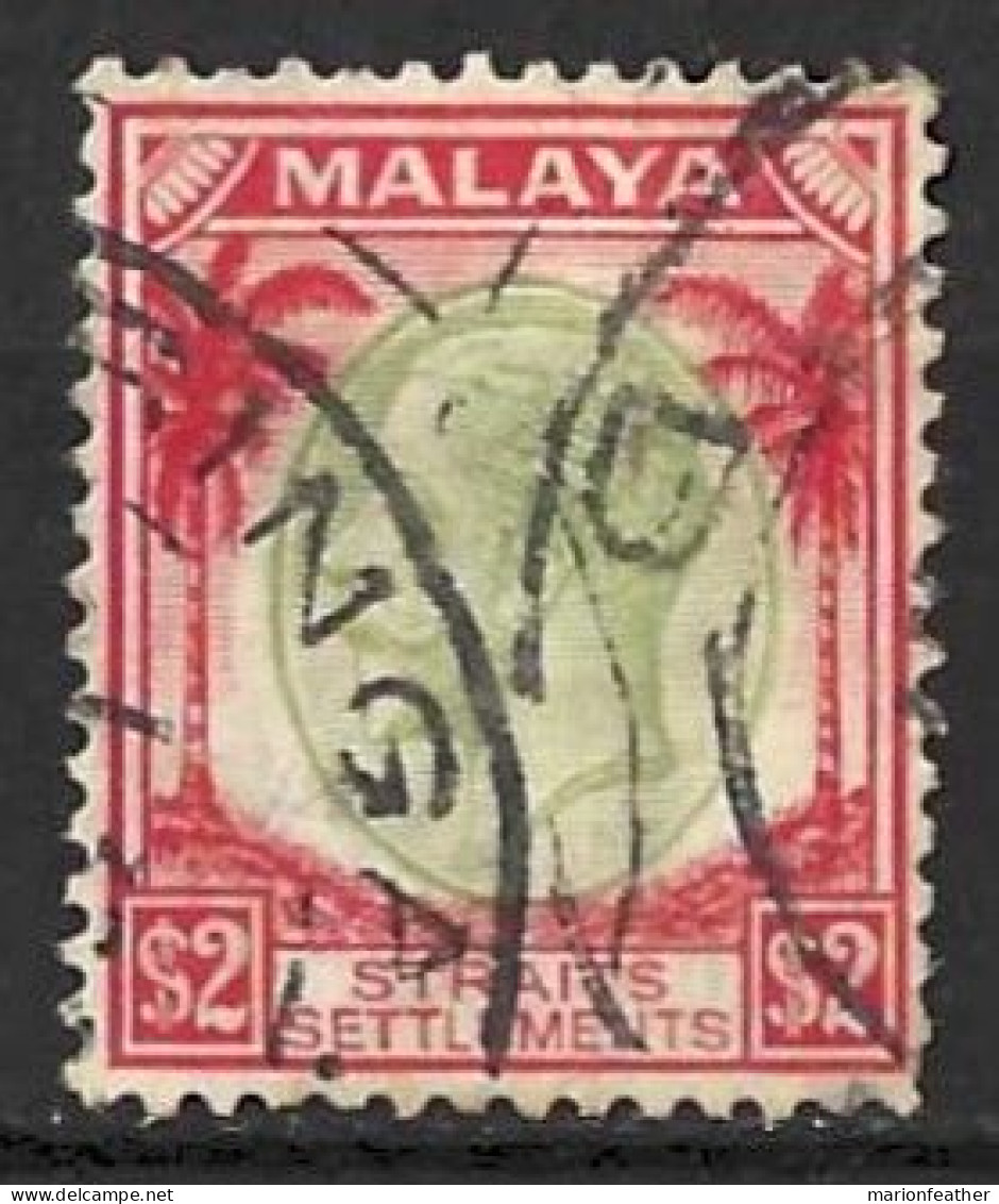 MALAYA...."..STRAITS SETTLEMENTS.."...KING GEORGE V..(1910-36.)......$2......SG273......CDS.......VFU. - Straits Settlements