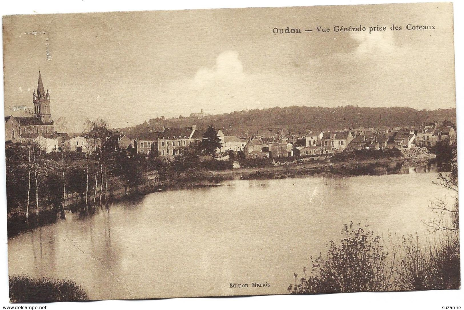 OUDON - Vue Générale Prise Des Coteaux - Marais éd. - Oudon