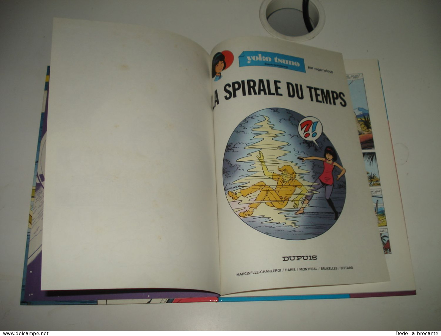 C38 / Yoko Tsuno 11 " La Spirale Du Temps " E.O 1er Trimestre 1980 - Superbe - Yoko Tsuno