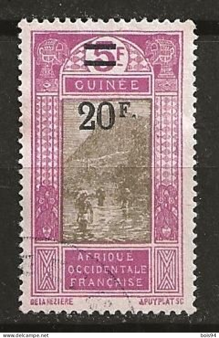 GUINEE 1924/27 .  N° 106 . Oblitéré . - Gebraucht