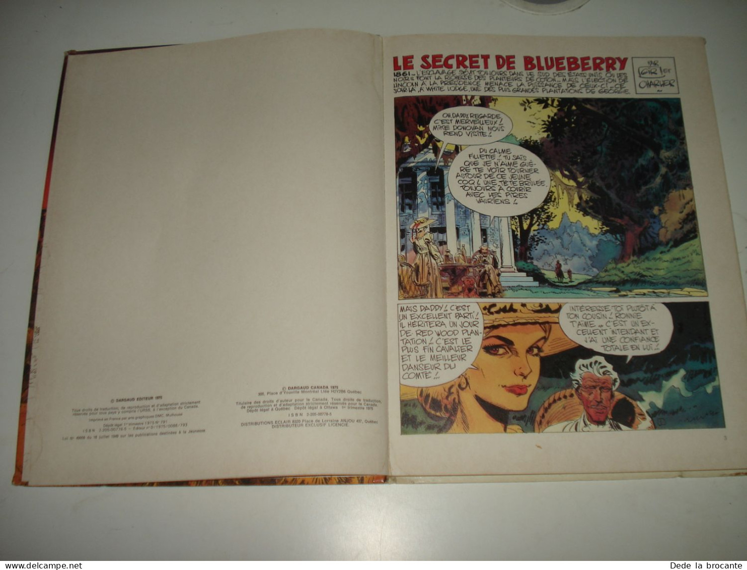 C38 / Blueberry " La Jeunesse De Blueberry " E.O De 1975 - Bon état - Blueberry