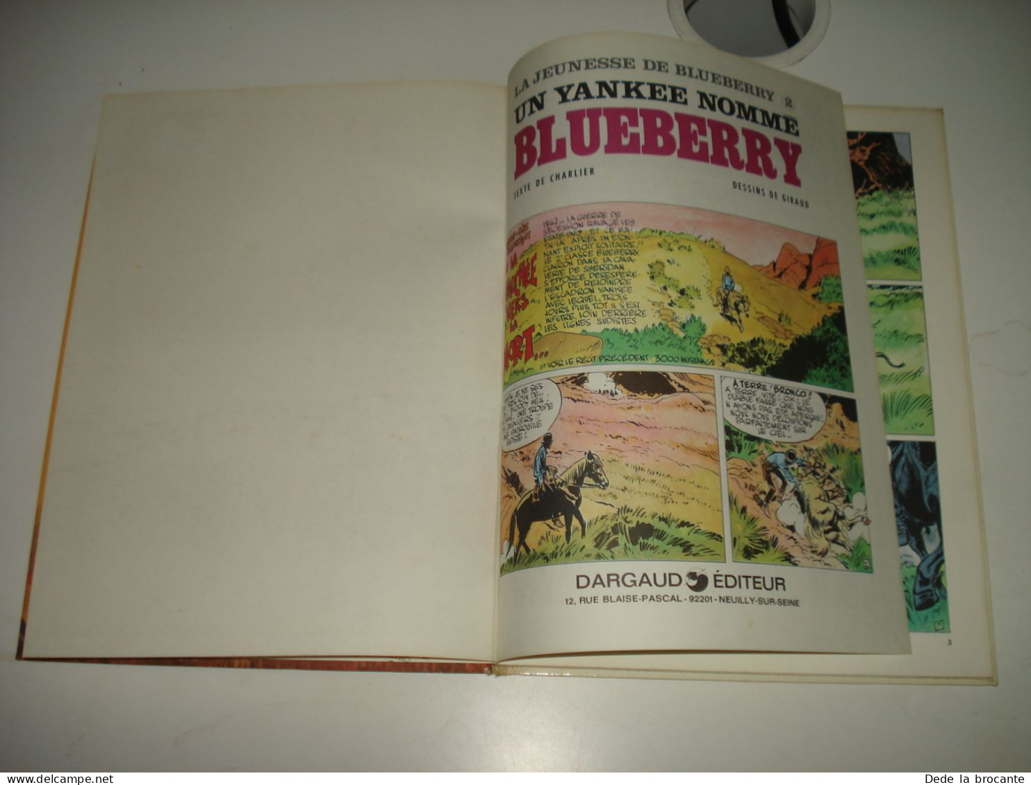 C38 / Blueberry " Un Yankee Nommé Blueberry " E.O De 1979 - T.B.E - Petit Prix - Blueberry