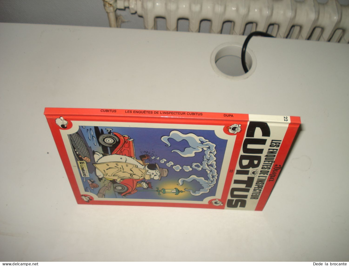 C38 / Cubitus 22 " Les Enquêtes De L'inspecteur " E.O De 1990 - Comme Neuf - Cubitus