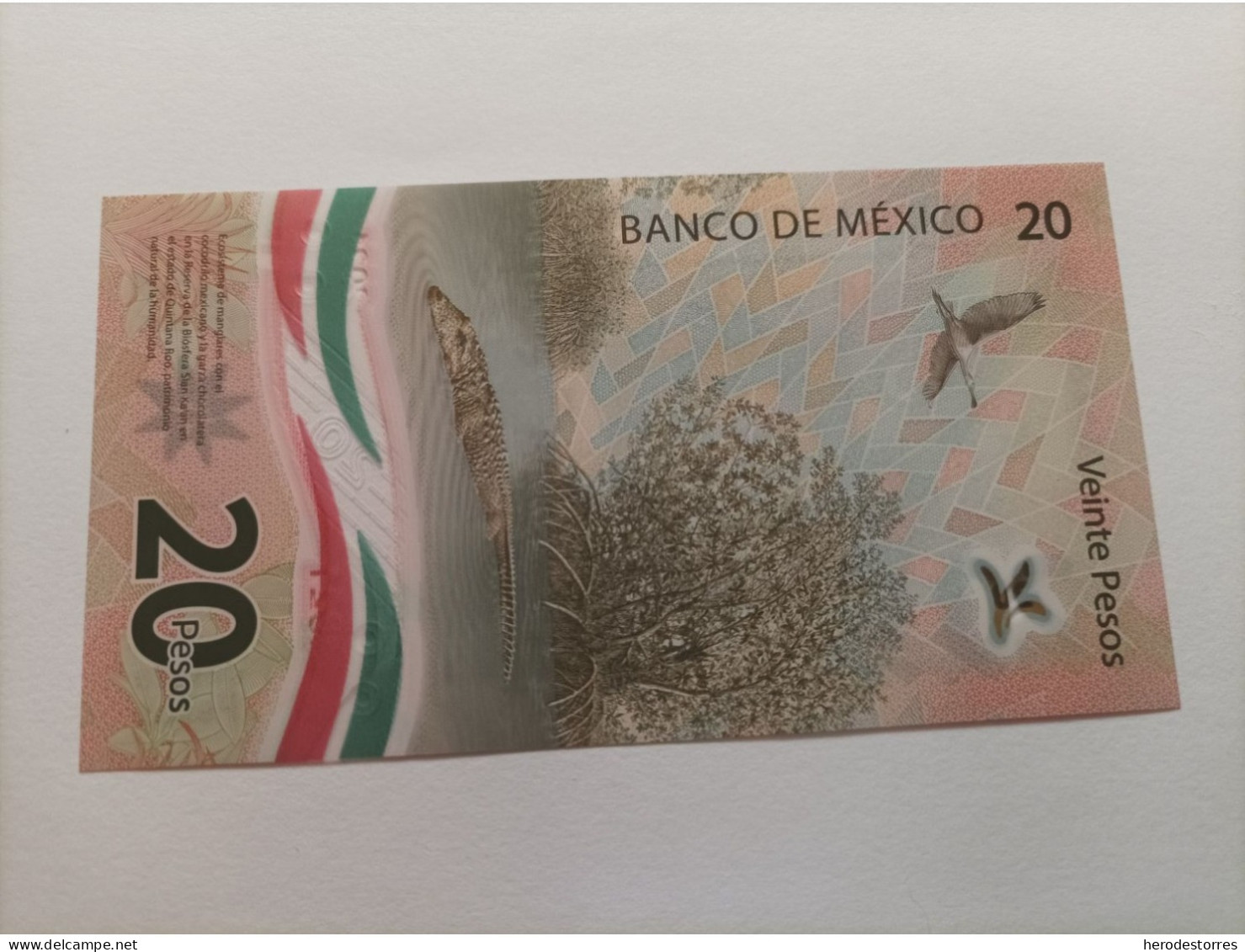 Billete De México 20 Pesos Del Año 2021, UNC - Mexique