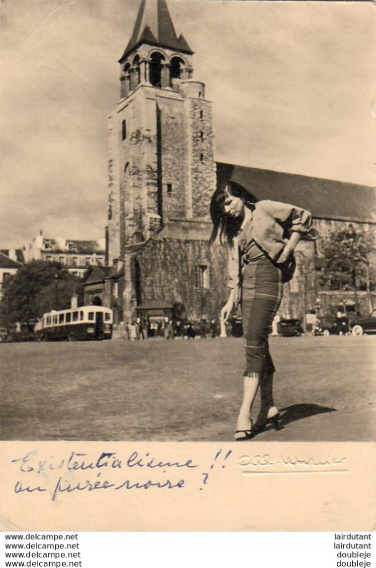 ALBERT MONIER  A St Germain Des Prés - Monier