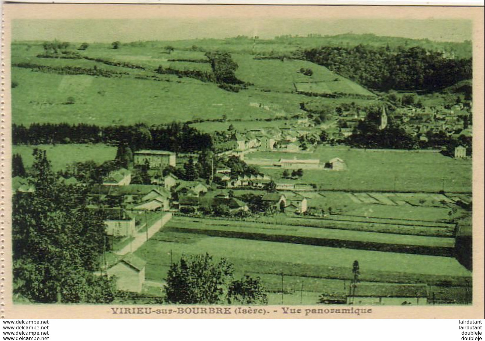 D38  VIRIEU SUR BOURBRE  Vue Panoramique - Virieu