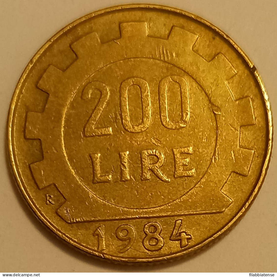 1984 - Italia 200 Lire    ----- - 200 Liras