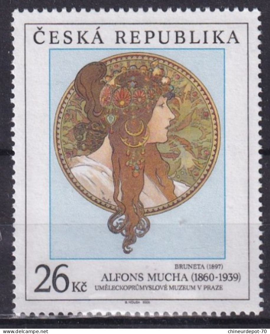 Ceska Republika Alfons Mucha Tchéquie  Neufs Sans Charnieres ** - Ungebraucht