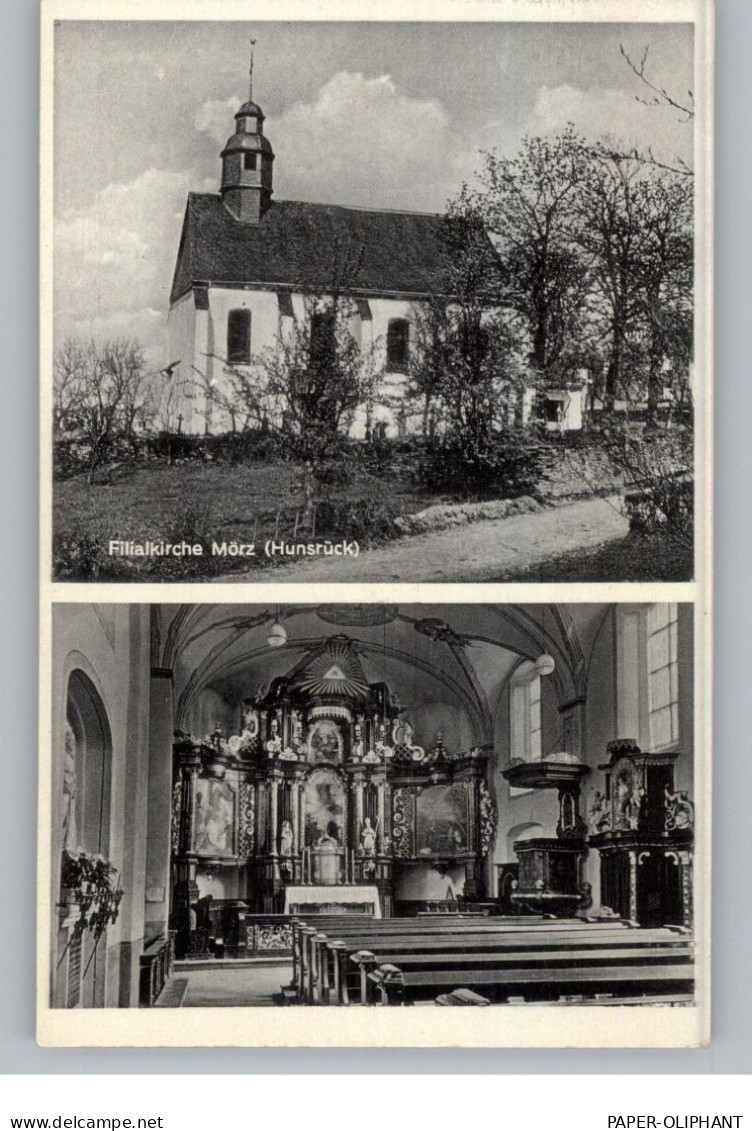 5401 MÜNSTERMAIFELD - MÖRZ, Filialkirche, Aussen- Und Innenansicht, 1952 - Mayen