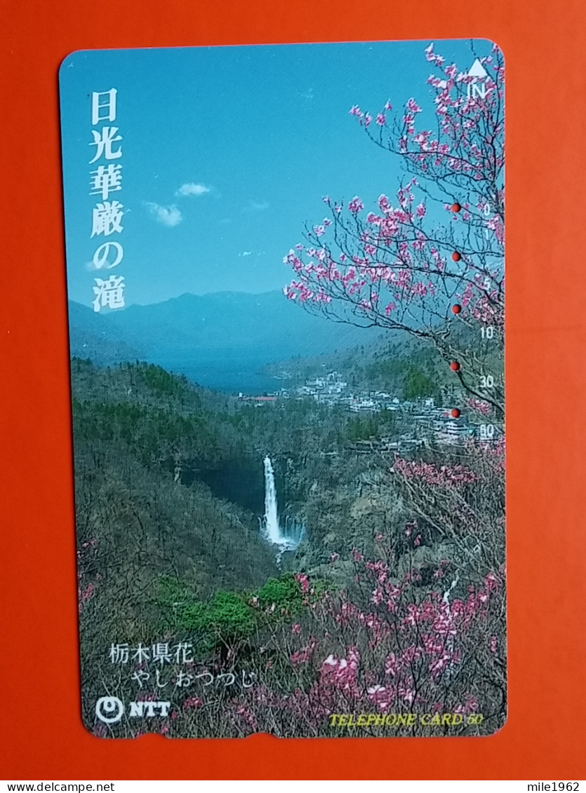 T-80 - JAPAN -JAPON, NIPON, TELECARD, PHONECARD NTT JP-251-017 Waterfall - Japan