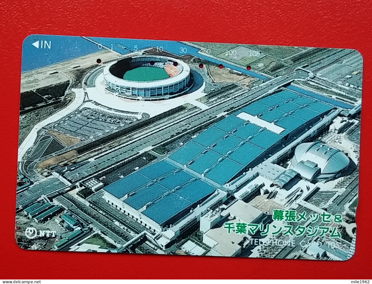 T-80 - JAPAN -JAPON, NIPON, TELECARD, PHONECARD NTT JP-251-053 Makuhari Messe And Marines' Stadium - Japan