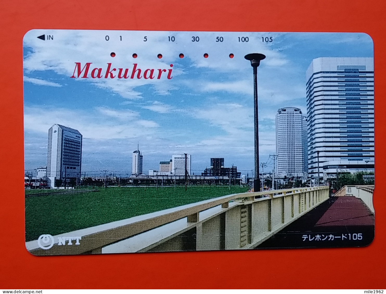 T-81- JAPAN -JAPON, NIPON, TELECARD, PHONECARD NTT JP-251-103 Makuhari - Japan