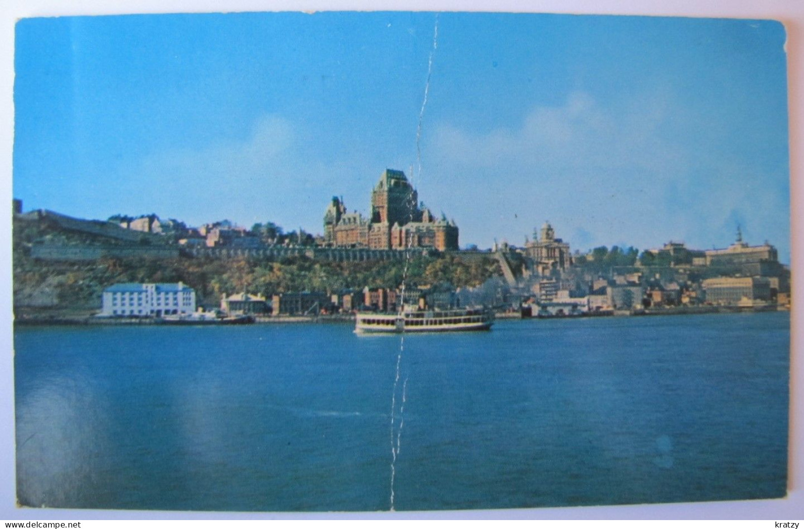CANADA - QUEBEC - VILLE - Panorama - 1964 - Québec - La Cité