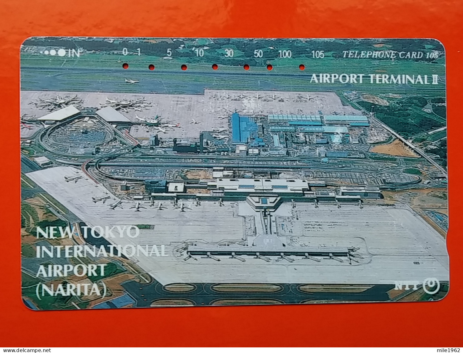 T-82- JAPAN -JAPON, NIPON, TELECARD, PHONECARD NTT JP- 251-218 -International Airport Narita Tokyo - Japan