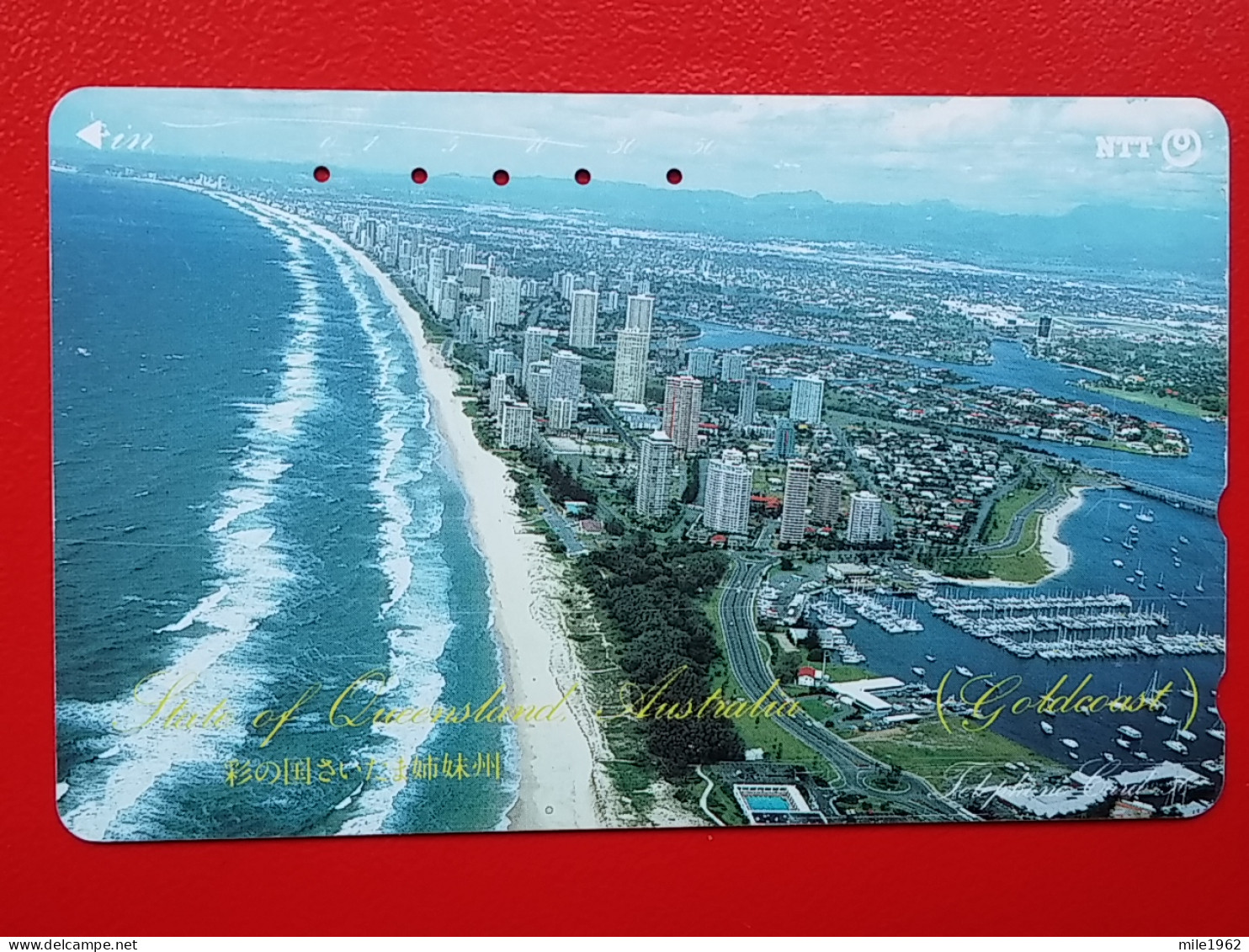 T-82- JAPAN -JAPON, NIPON, TELECARD, PHONECARD NTT JP- 251-239 State Of Queensland - Japan