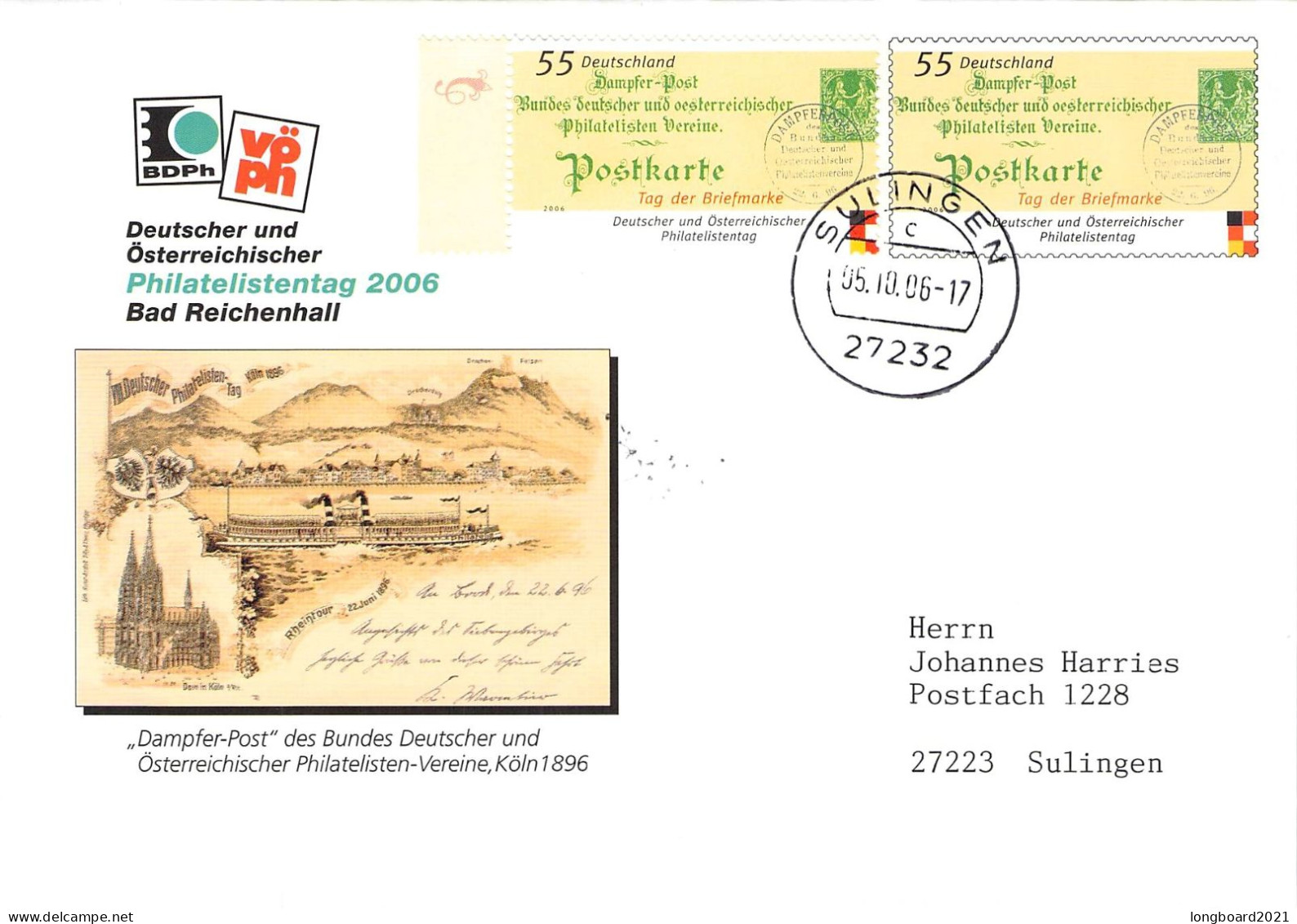 BR DEUTSCHLAND - KLEINE SAMMLUNG BRIEFE UM 2006 / 4084 - Cartas & Documentos