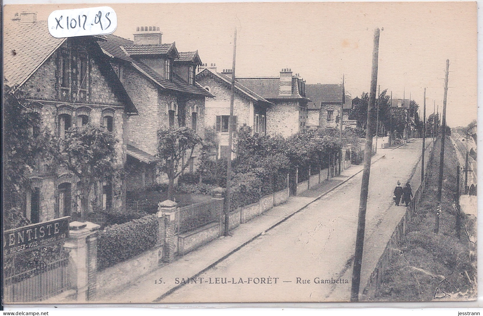 SAINT-LEU-LA-FORET- RUE GAMBETTA - Saint Leu La Foret