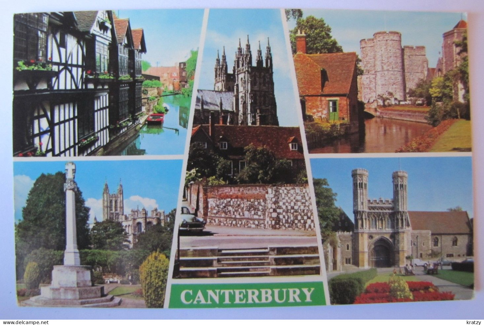 ROYAUME-UNI - ANGLETERRE - KENT - CANTERBURY - Wiews - 1958 - Canterbury