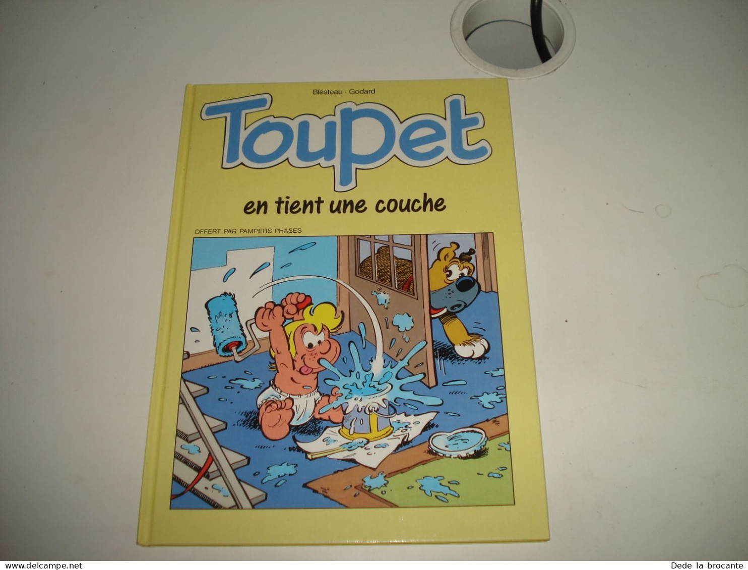 C38 / Toupet " En Tient Une Couche " E.O Publicitaire Pampers De 1979 - Toupet