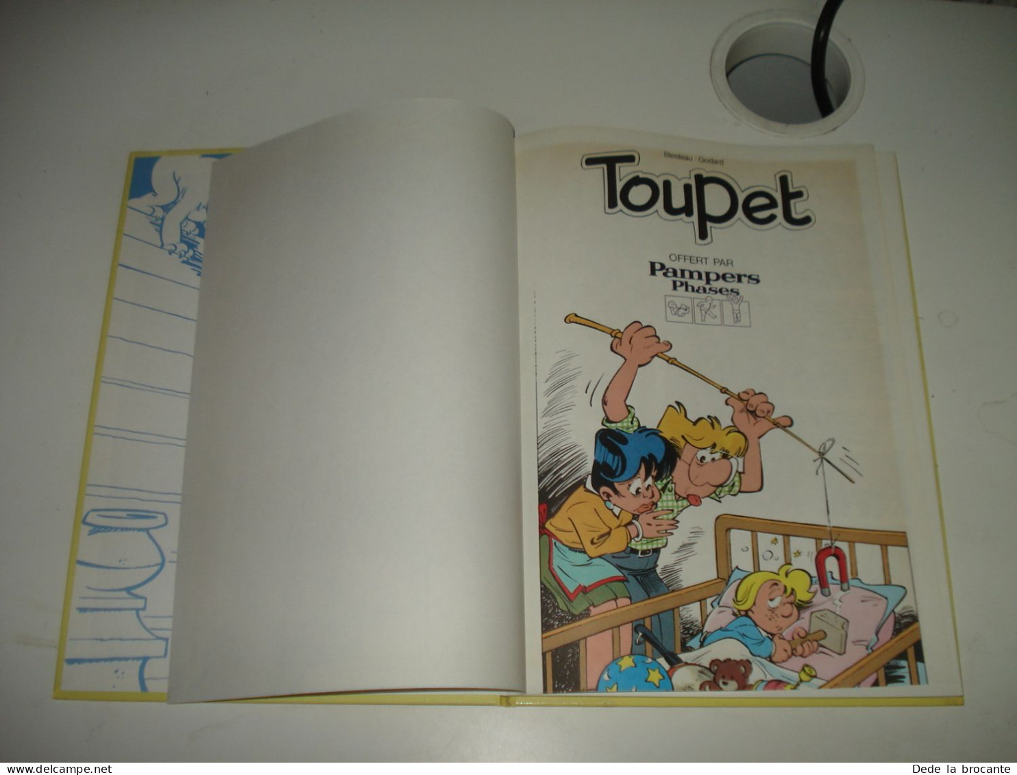C38 / Toupet " En Tient Une Couche " E.O Publicitaire Pampers De 1979 - Toupet
