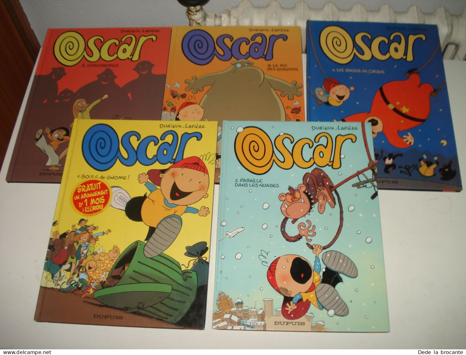 C38 / Lot De 5 " Oscar " Edition Originale - Comme Neuf - Très Petit Prix - Oscar