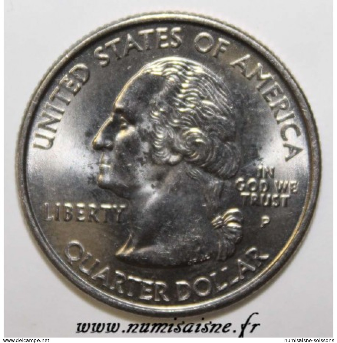 ÉTATS UNIS - KM 308 - 1/4 DOLLAR 2000 P - Philadelphie - NEW HAMPSHIRE - SPL - 1999-2009: State Quarters