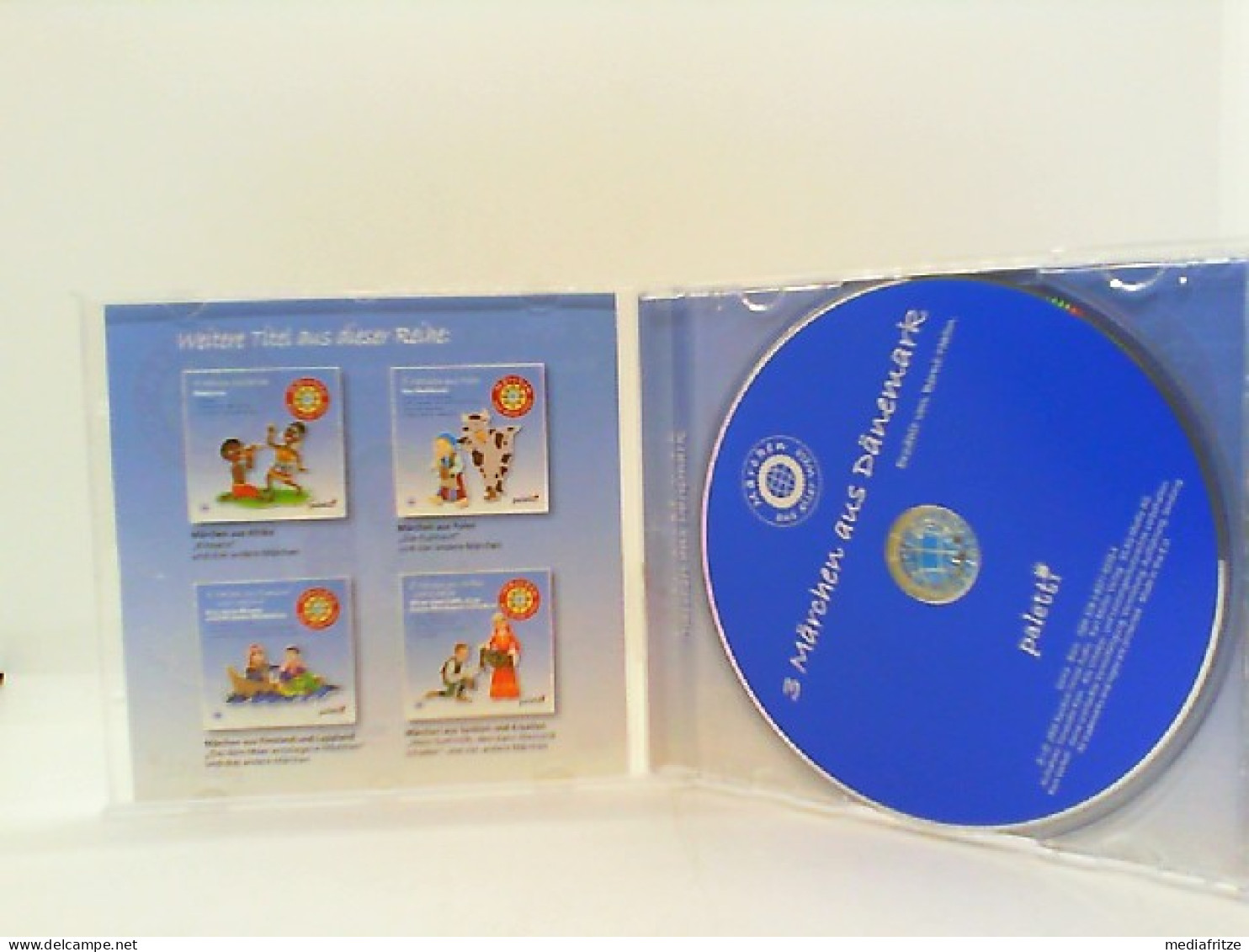 Märchen Aus Aller Welt 3 Märchen Aus Dänemark - Hans Meernixensohn - Peter Ochs - Fiddiwau - Hörbuch 1 CD Neu! - Andere Audioboeken