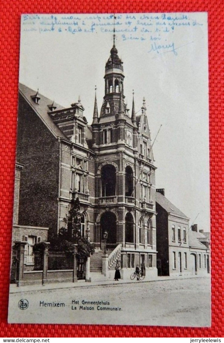 HEMIKSEM - HEMIXEM  -  Het Gemeentehuis - Hemiksem