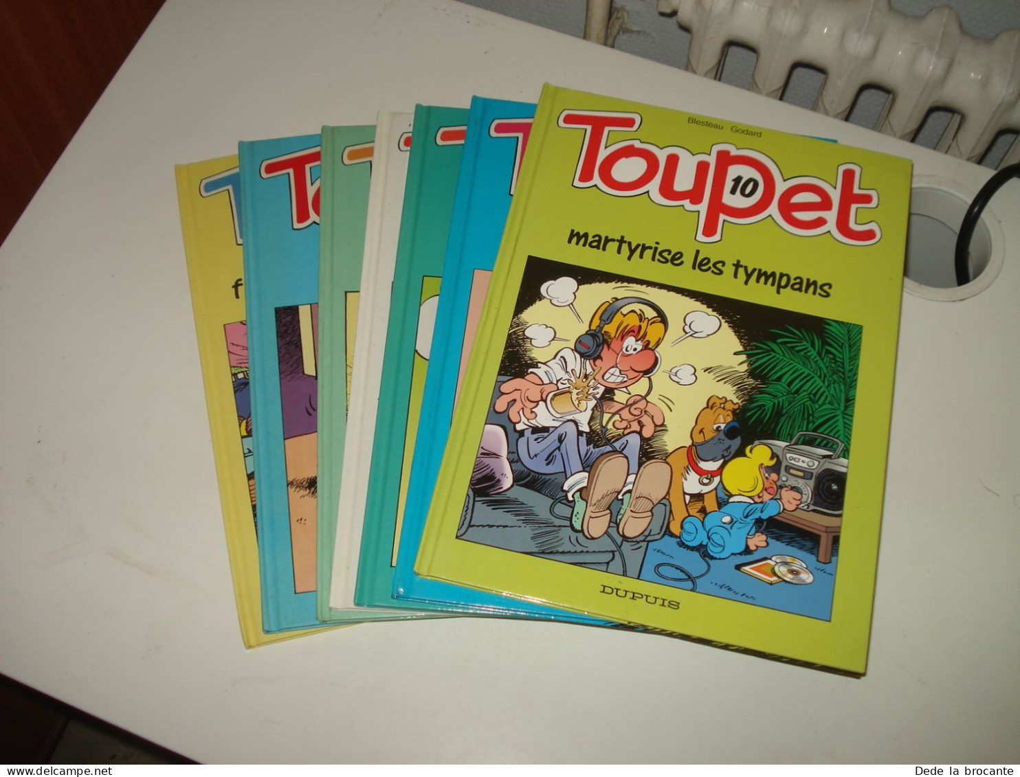 C38 / Lot De 7 " Toupet " En Edition Originale - Dupuis - Superbe - Petit Prix - Toupet