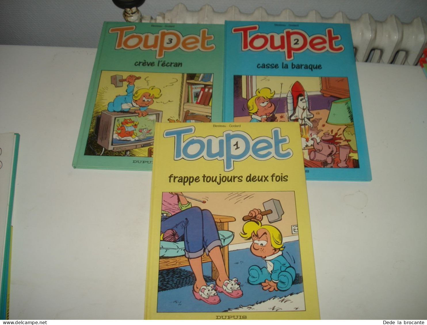 C38 / Lot De 7 " Toupet " En Edition Originale - Dupuis - Superbe - Petit Prix - Toupet